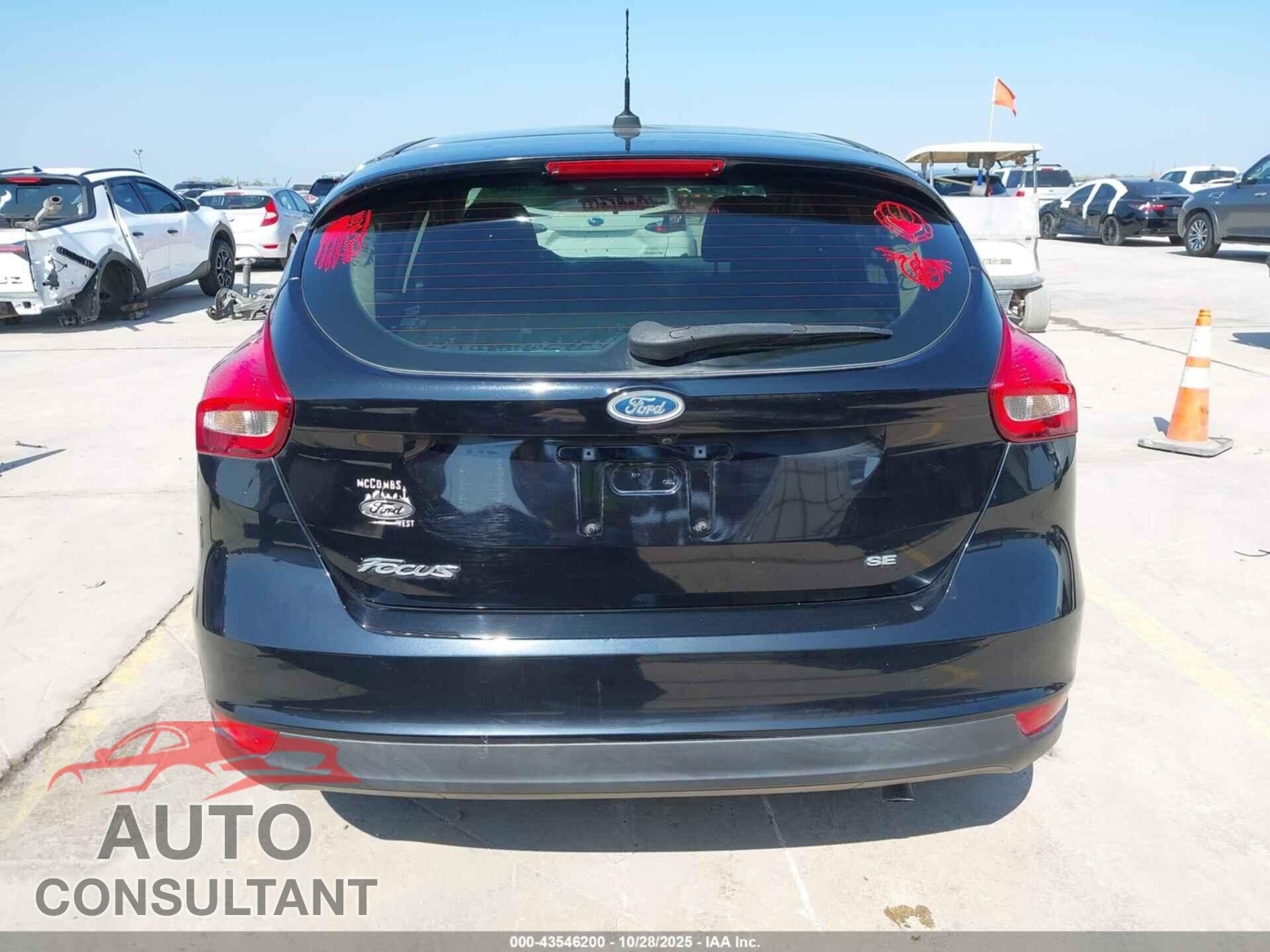 FORD FOCUS 2017 - 1FADP3K23HL303268
