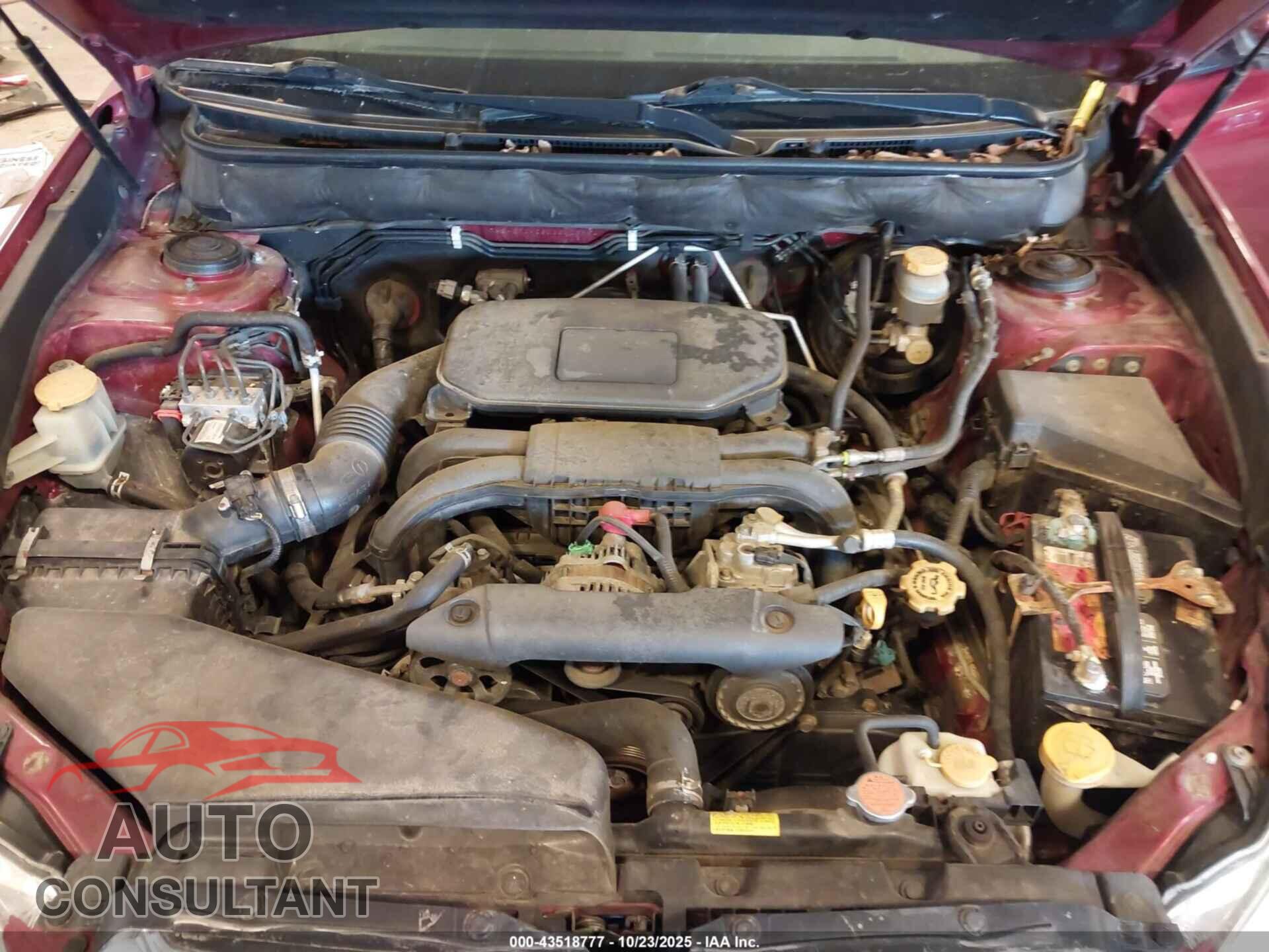 SUBARU OUTBACK 2012 - 4S4BRCKC8C3260359