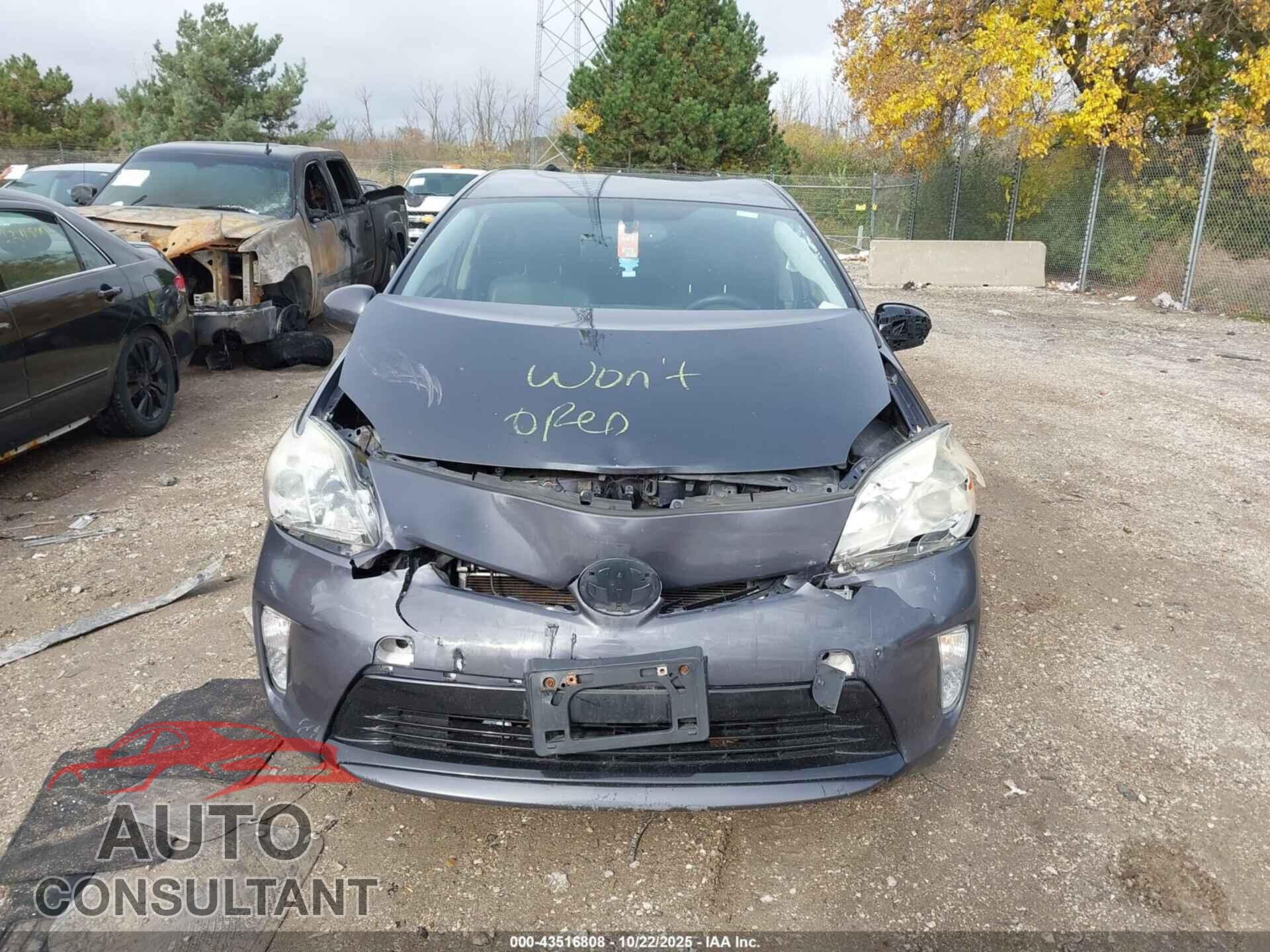TOYOTA PRIUS 2014 - JTDKN3DU3E0357589