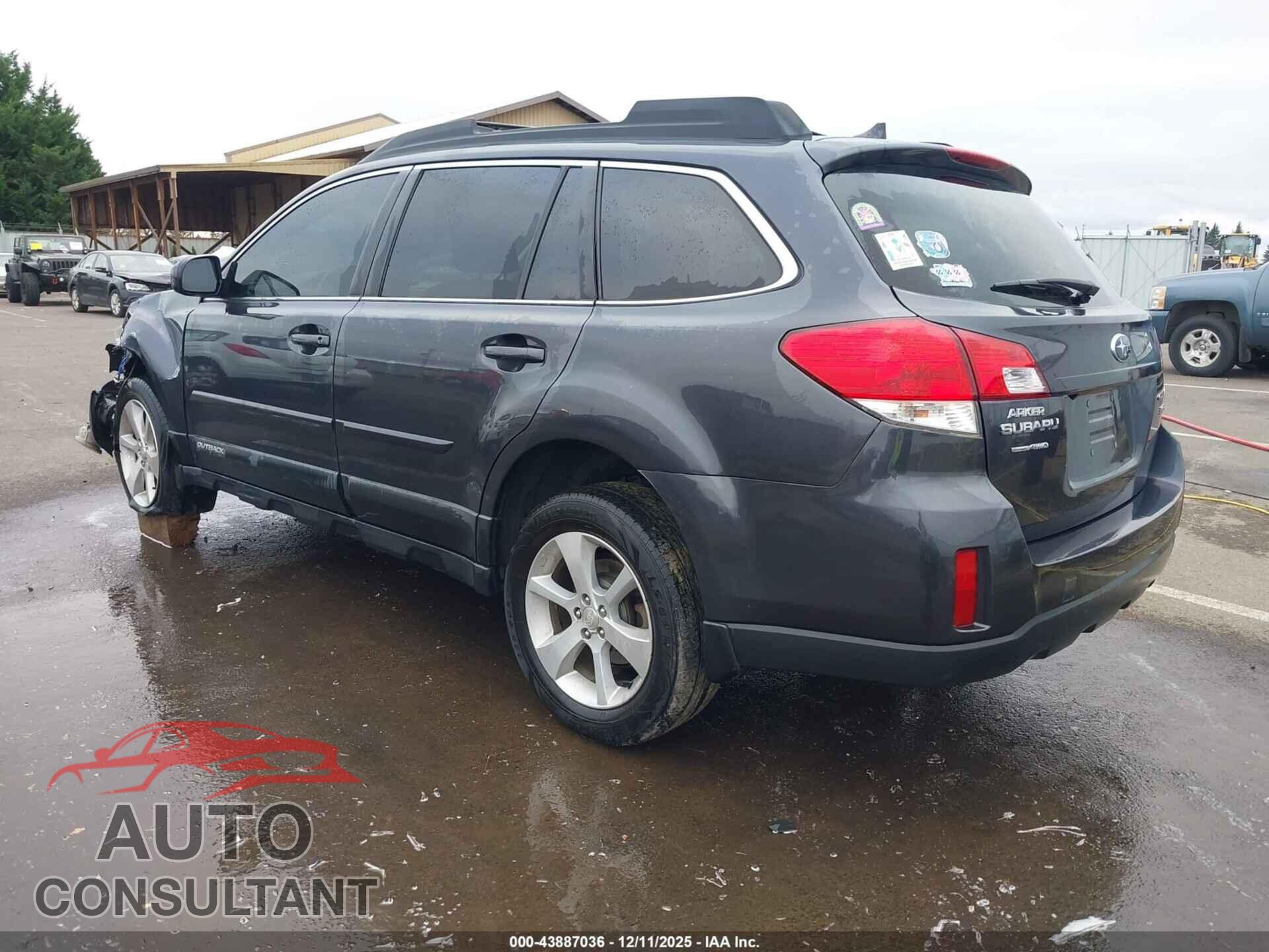 SUBARU OUTBACK 2013 - 4S4BRDKC6D2294975