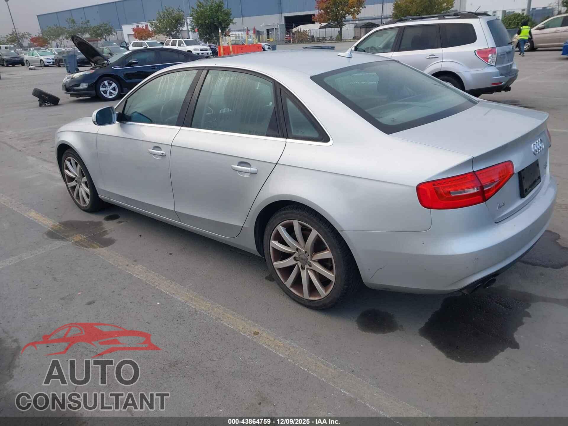 AUDI A4 2013 - WAUFFAFL3DN003254
