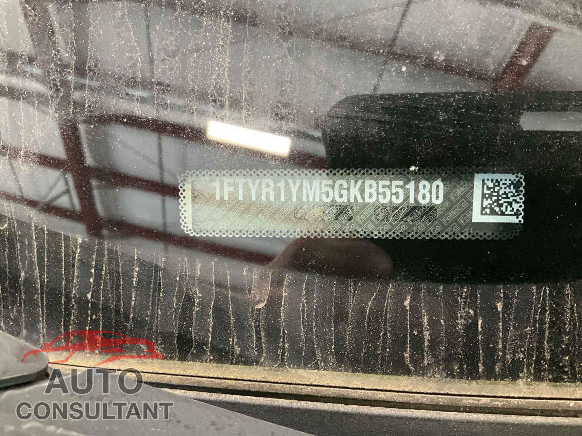 FORD TRANSIT-250 2016 - 1FTYR1YM5GKB55180