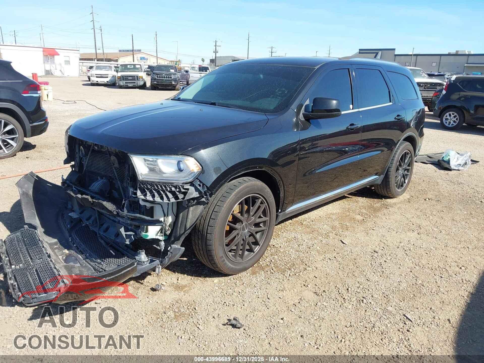 DODGE DURANGO 2016 - 1C4RDHAG5GC502887