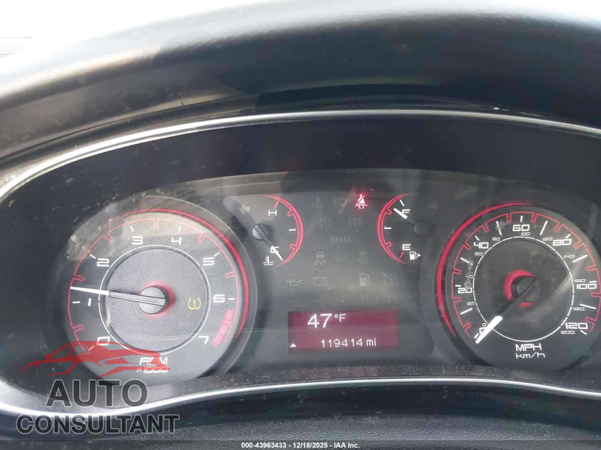 DODGE DART 2013 - 1C3CDFAA2DD319303