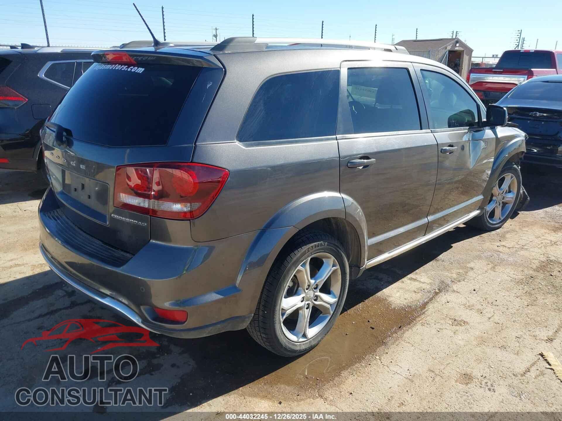 DODGE JOURNEY 2017 - 3C4PDCGB6HT706576