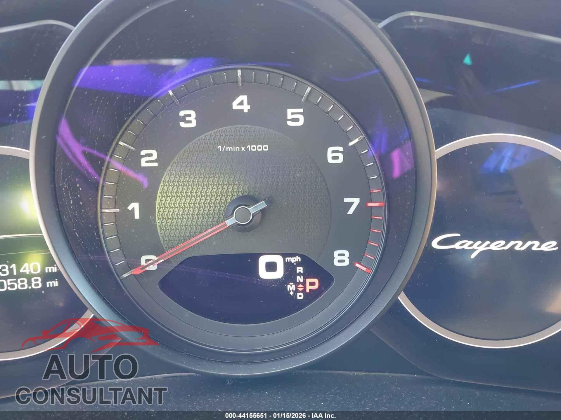 PORSCHE CAYENNE 2019 - WP1AA2AY7KDA00718