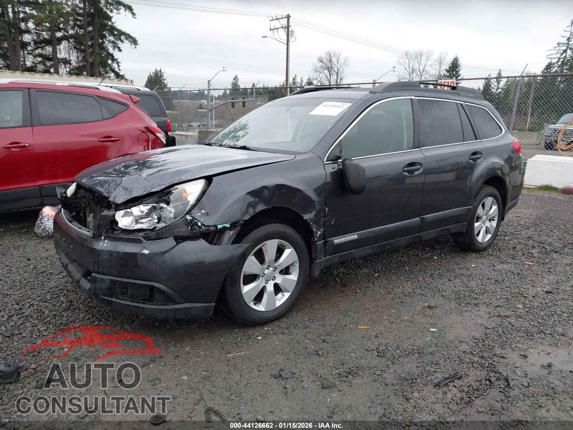 SUBARU OUTBACK 2010 - 4S4BRBLC7A3350124