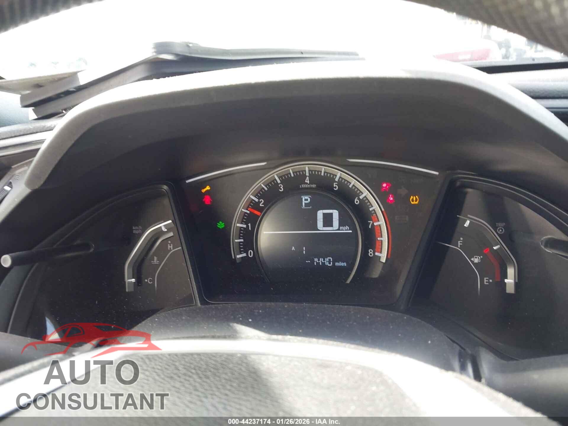 HONDA CIVIC 2017 - 2HGFC4B5XHH310148