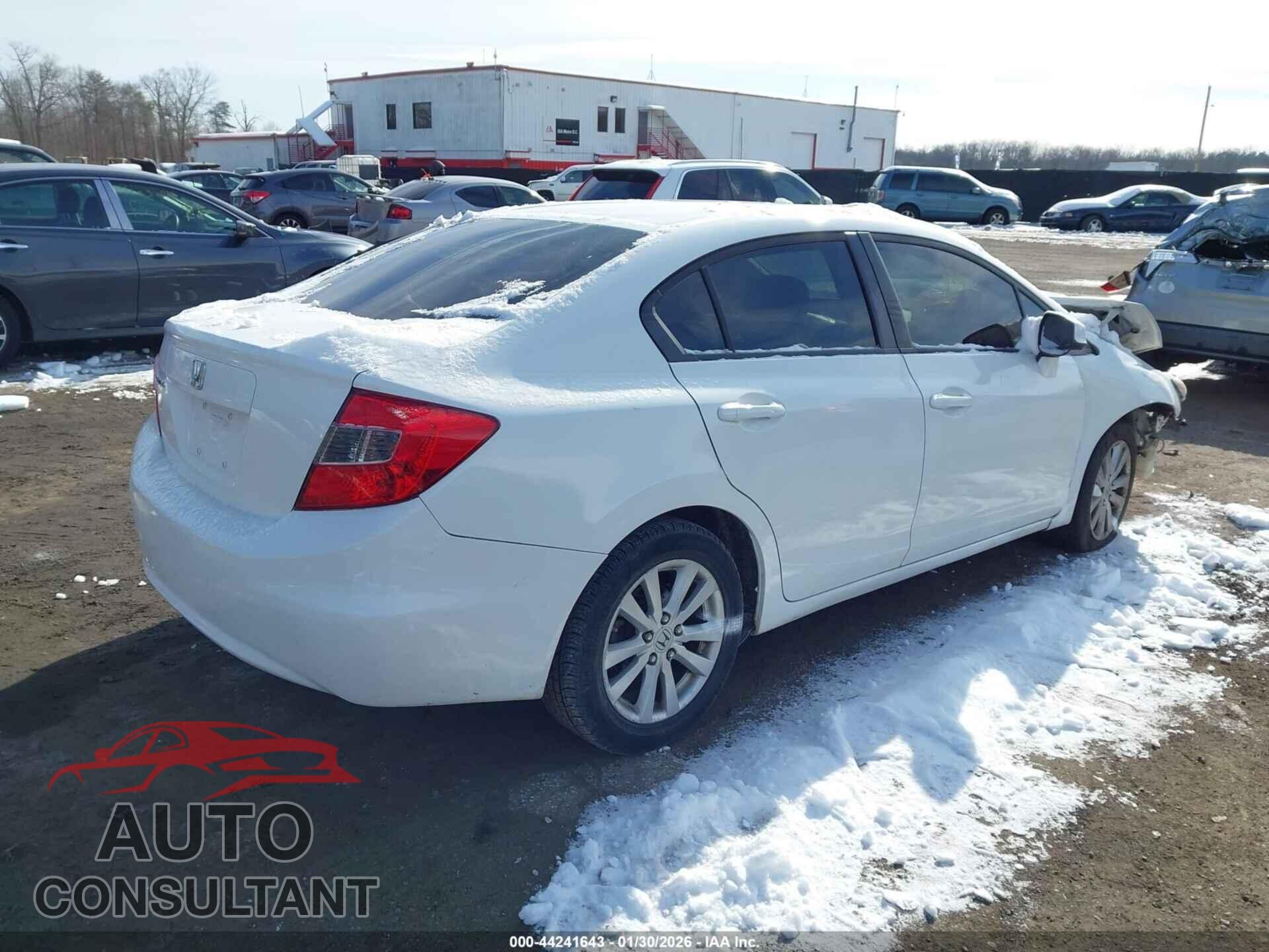 HONDA CIVIC 2012 - 19XFB2F99CE308298