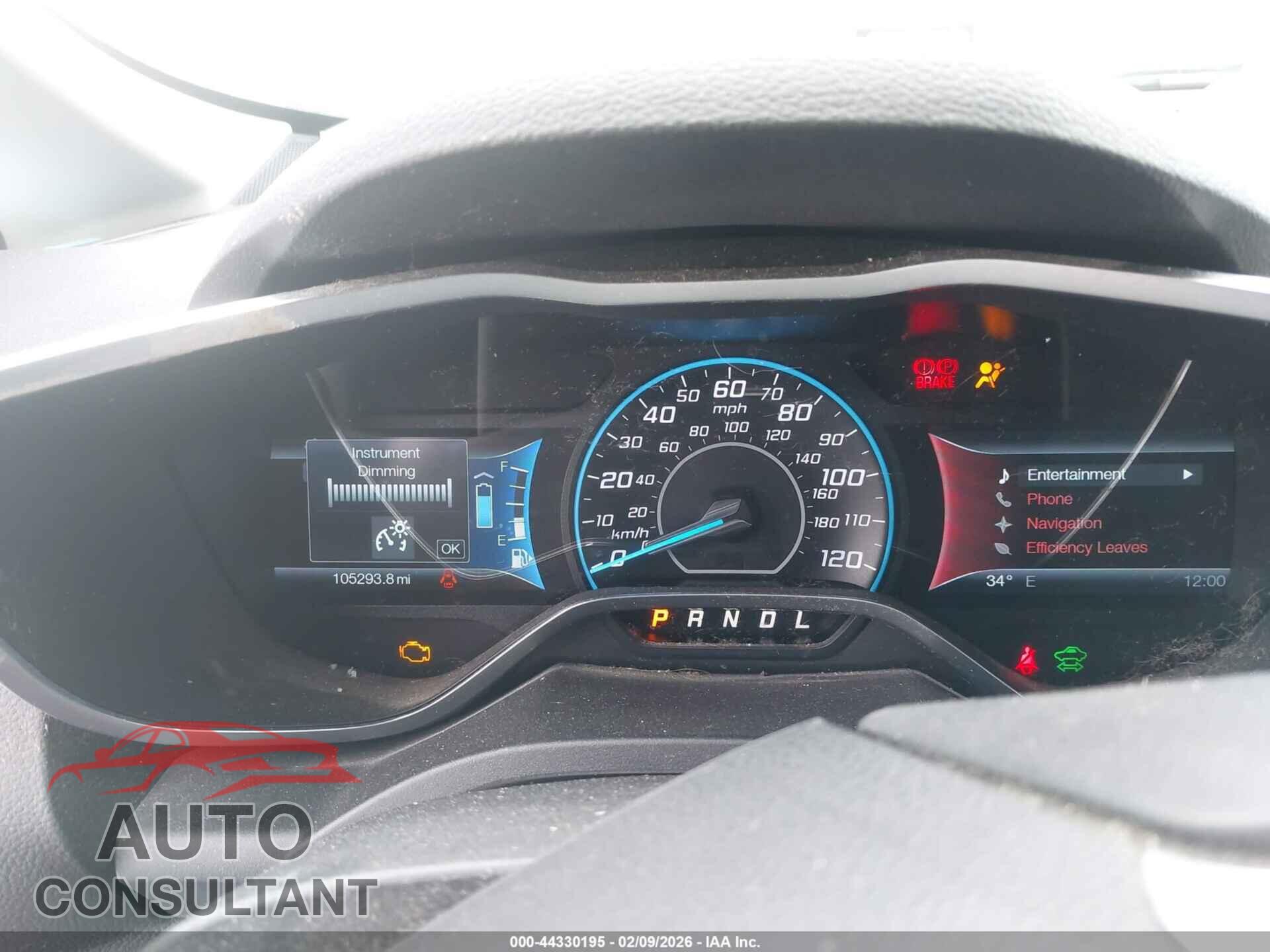 FORD C-MAX ENERGI 2014 - 1FADP5CU6EL510115