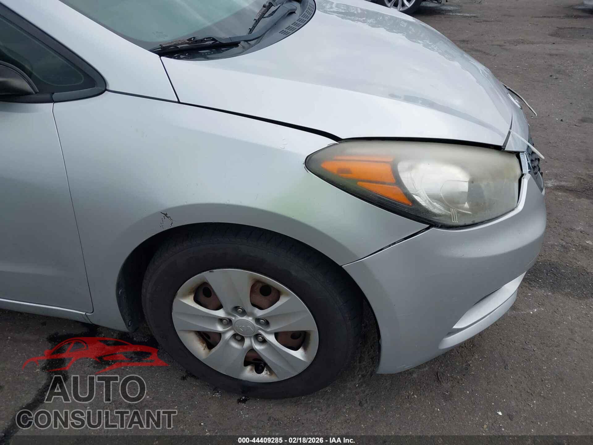 KIA FORTE 2014 - KNAFK4A69E5189592