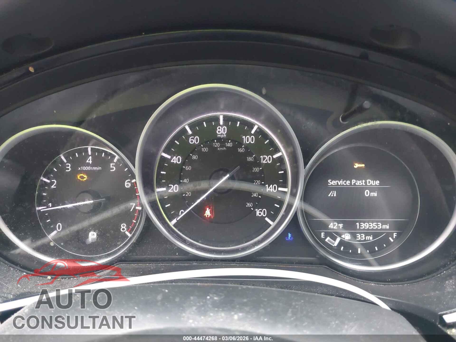 MAZDA CX-9 2016 - JM3TCBDY8G0101238