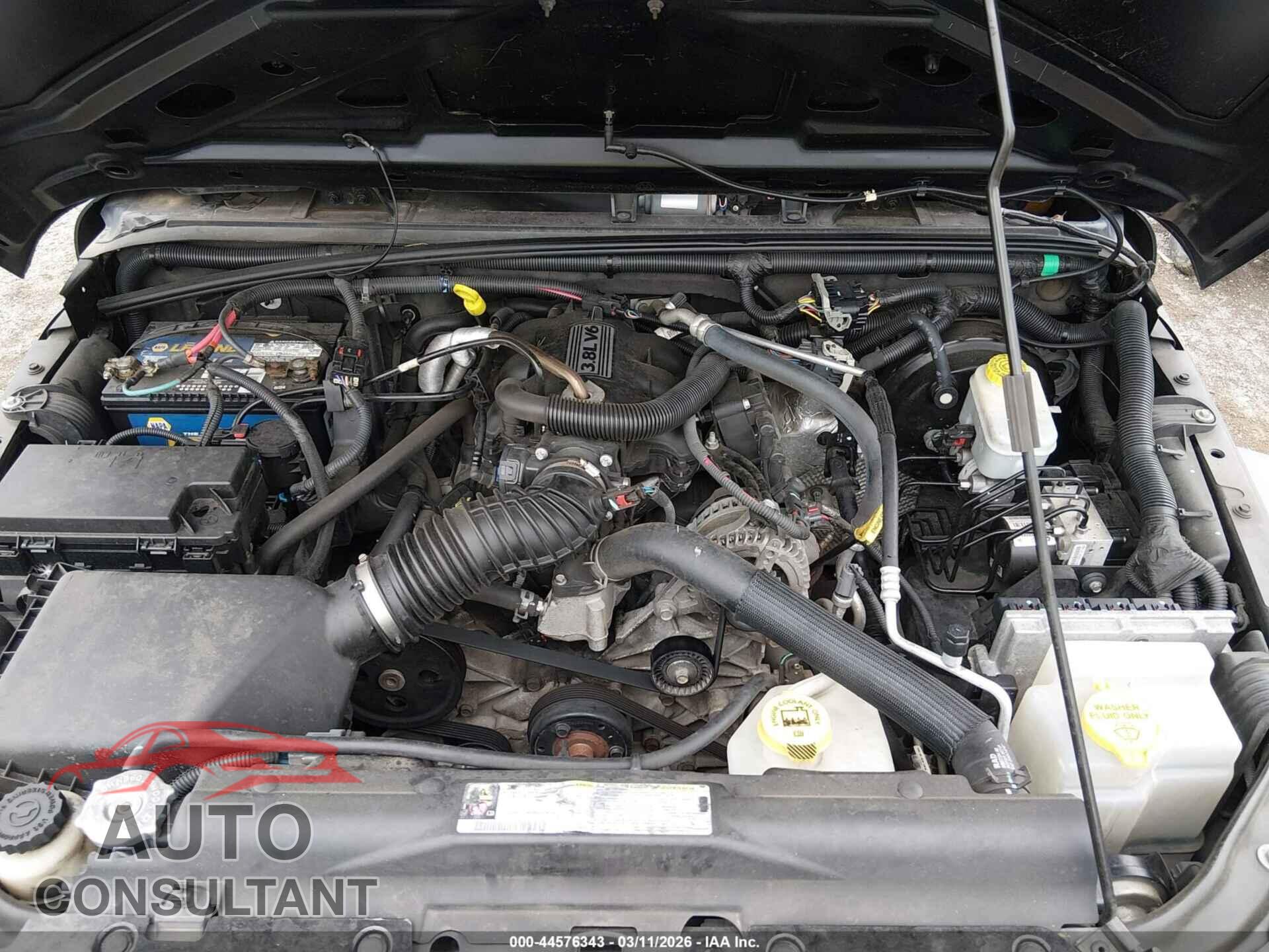 JEEP WRANGLER 2011 - 1J4AA2D13BL544097