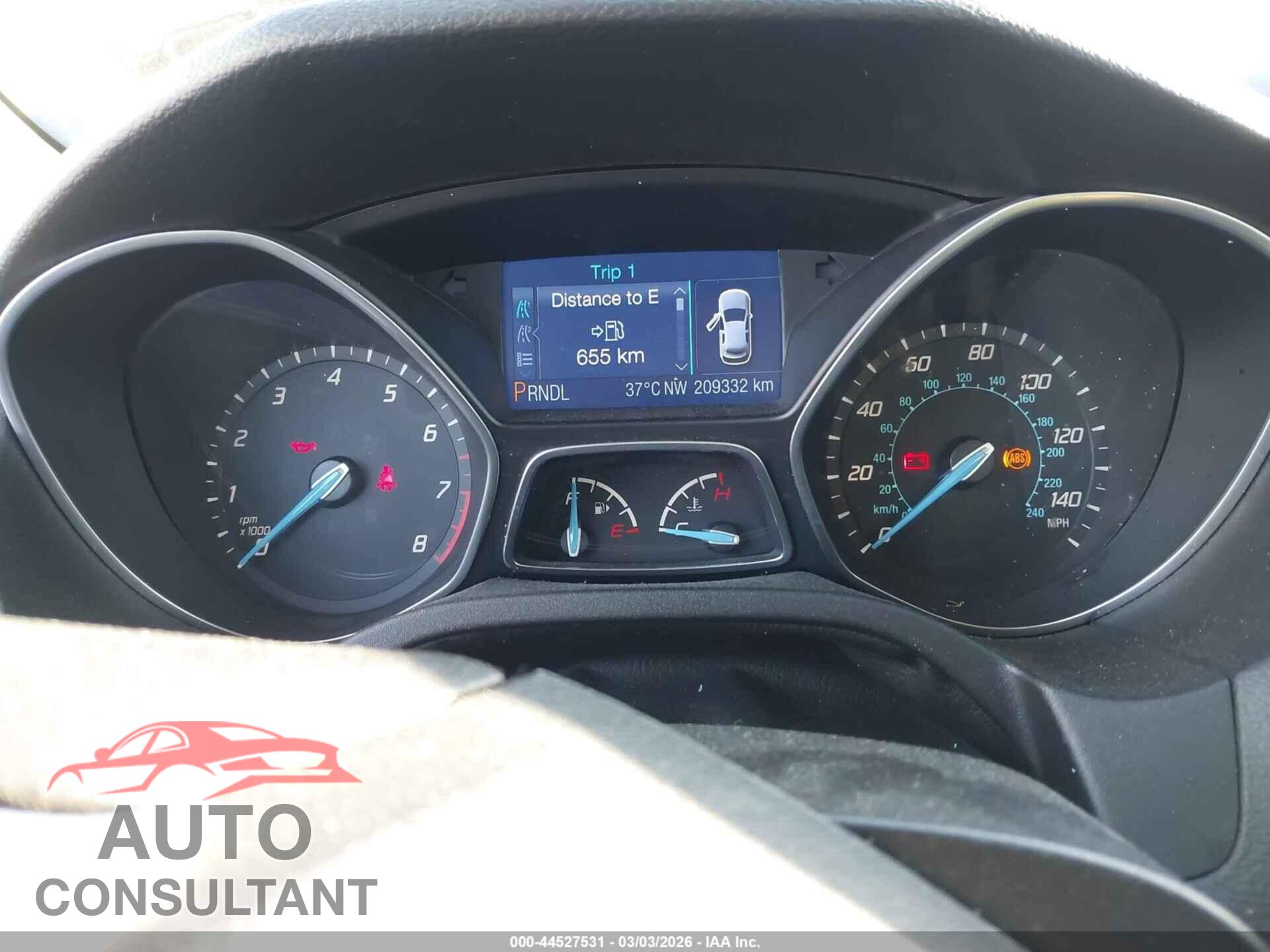 FORD FOCUS 2013 - 1FADP3E24DL325091
