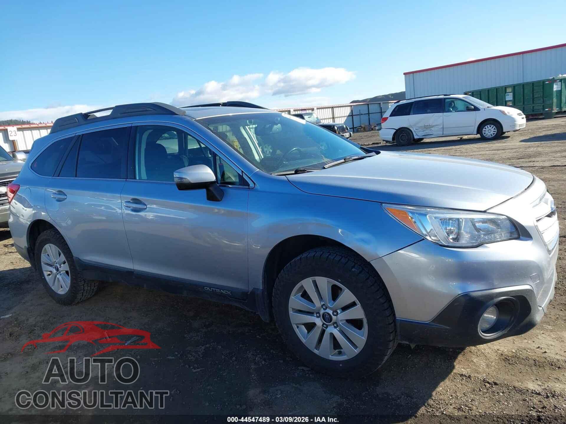 SUBARU OUTBACK 2015 - 4S4BSAHC8F3280602