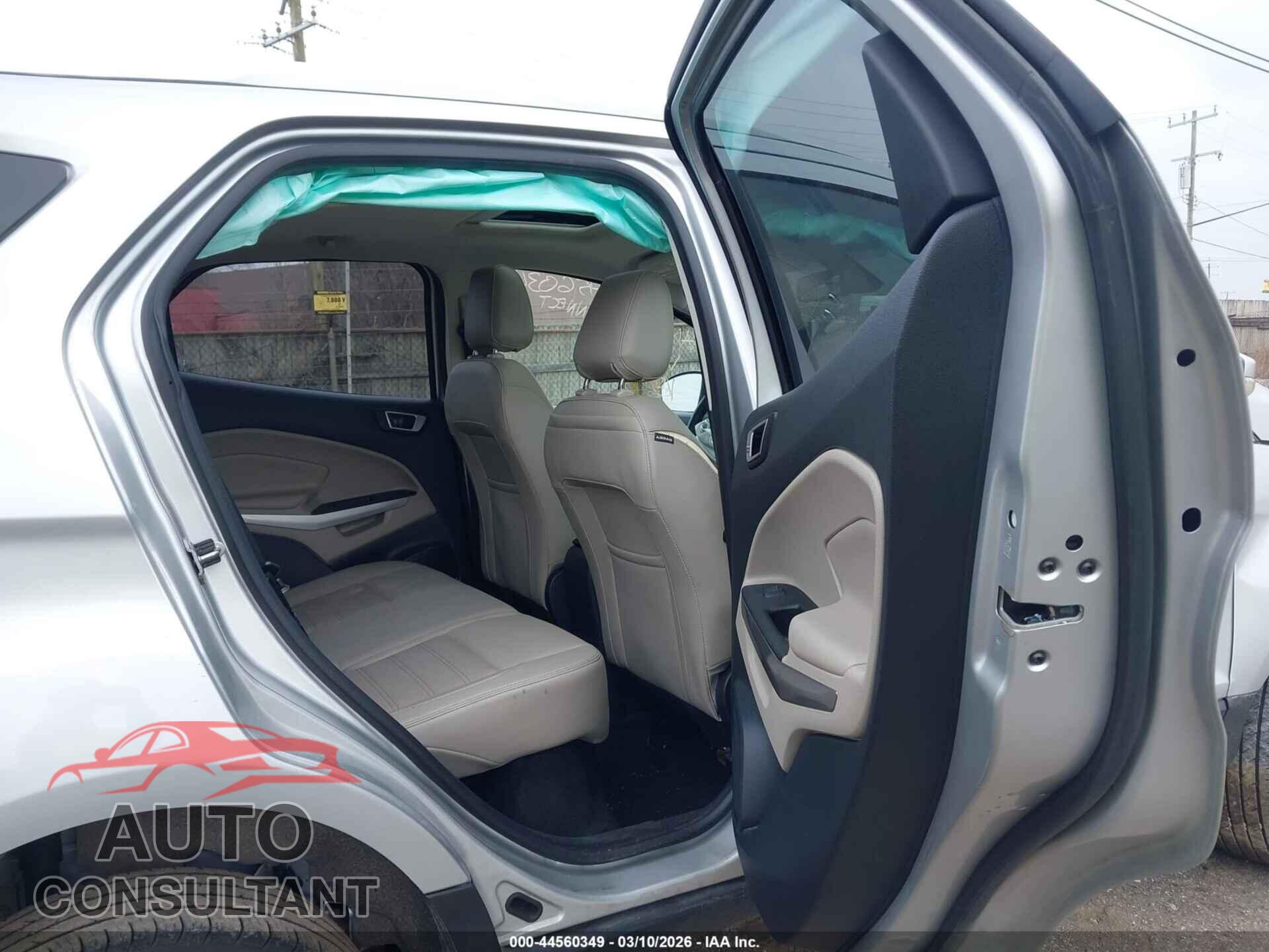 FORD ECOSPORT 2019 - MAJ6S3KL2KC307691