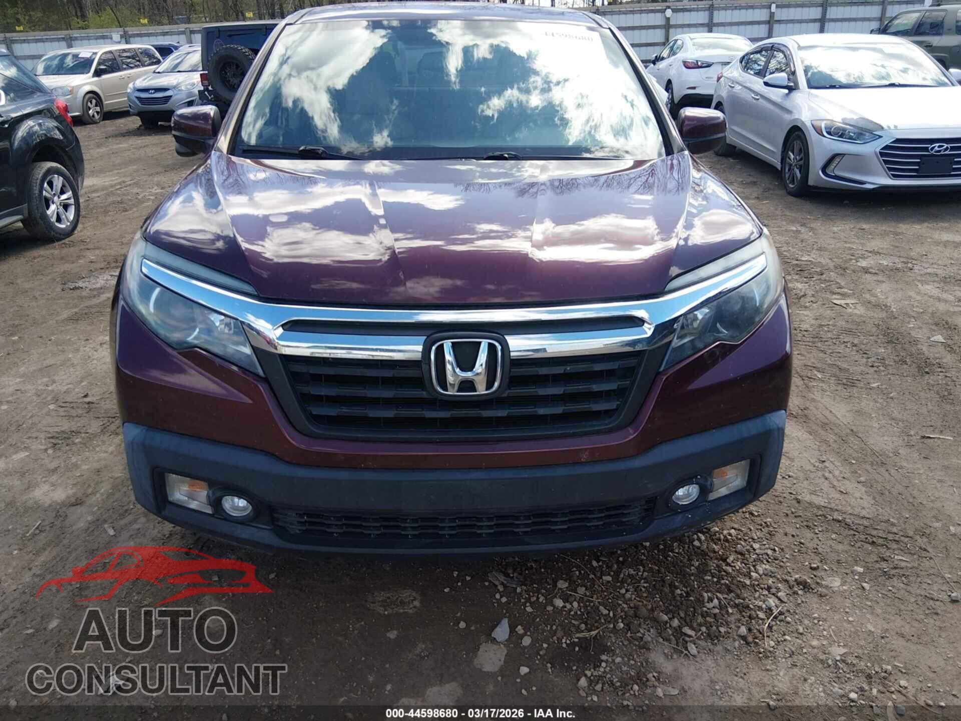 HONDA RIDGELINE 2017 - 5FPYK2F64HB011303