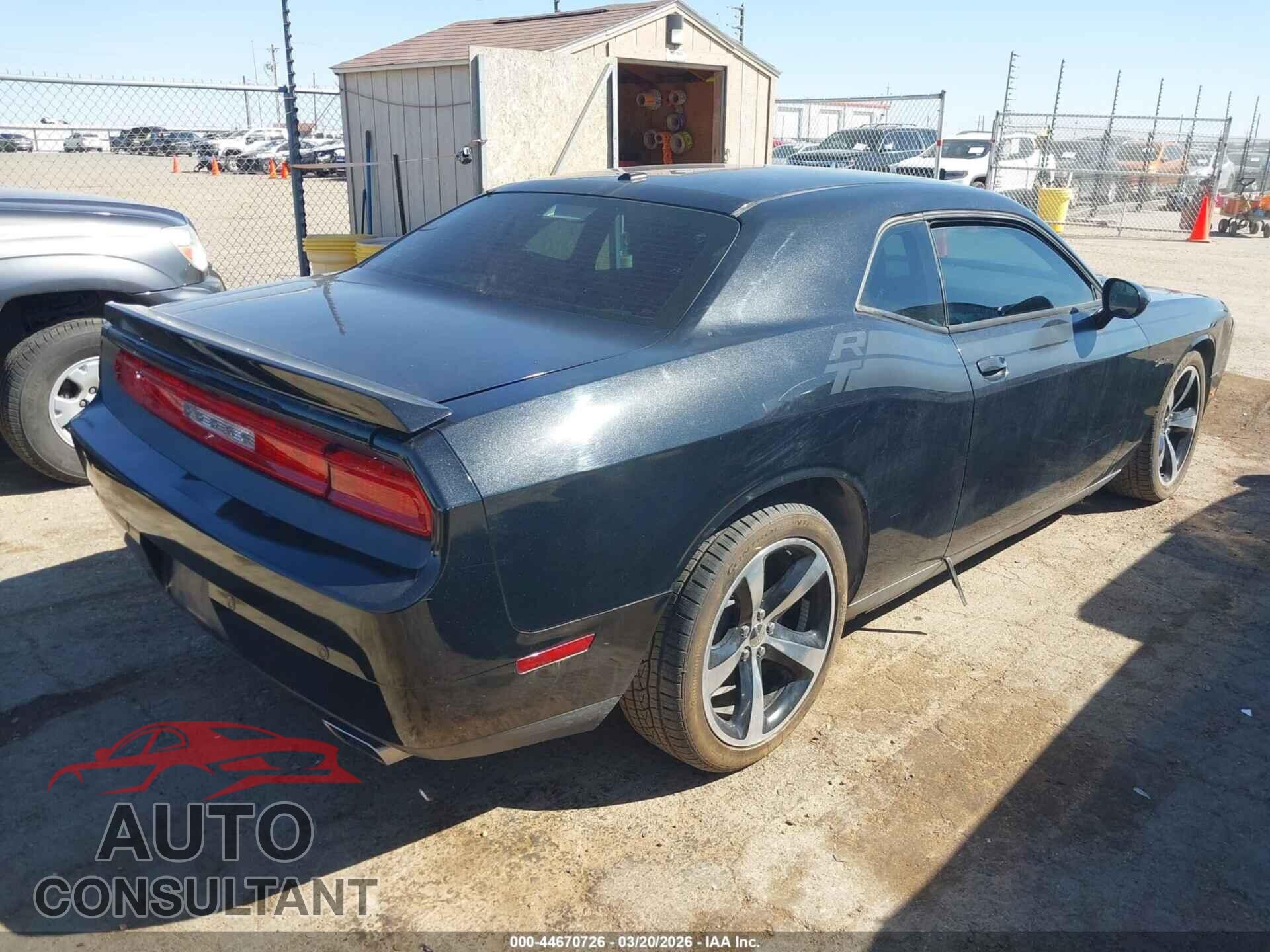 DODGE CHALLENGER 2013 - 2C3CDYBT6DH634555