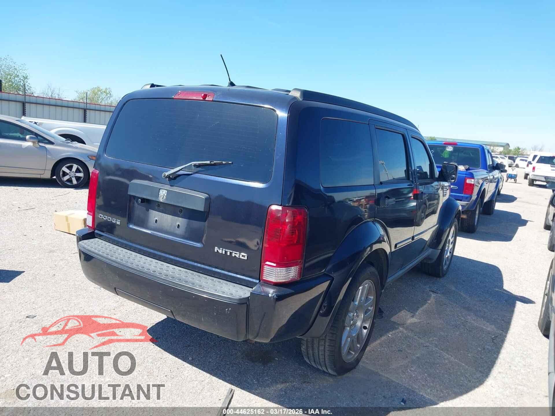 DODGE NITRO 2011 - 1D4PT4GK6BW567997