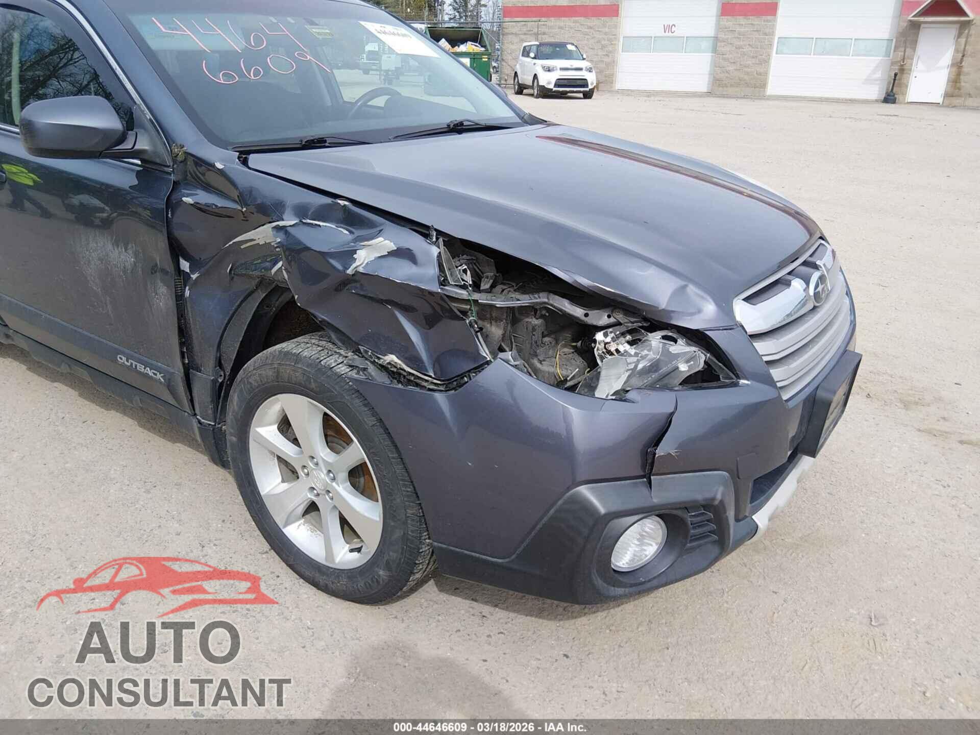SUBARU OUTBACK 2014 - 4S4BRBLC6E3316052
