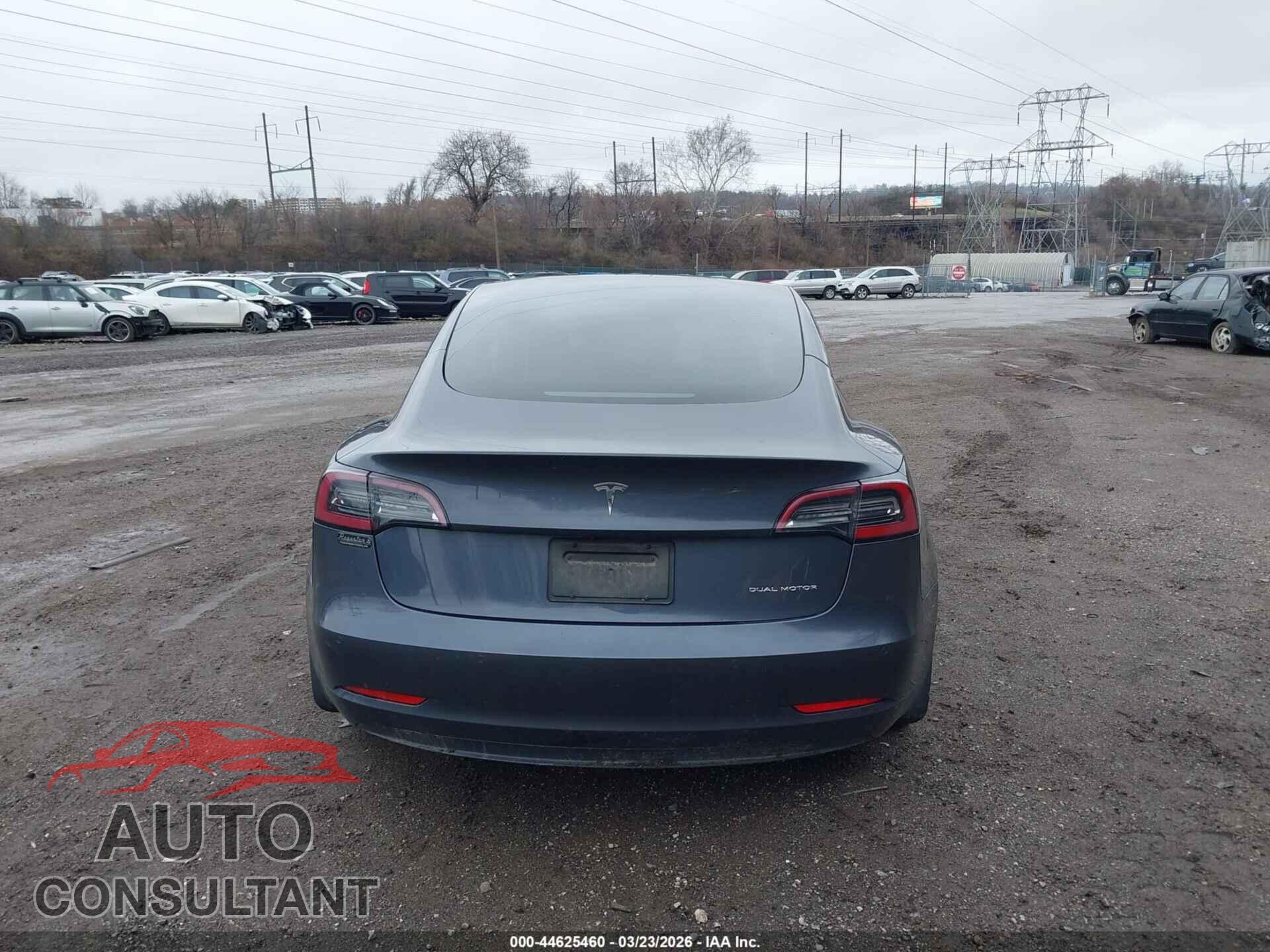 TESLA MODEL 3 2022 - 5YJ3E1EB5NF256609