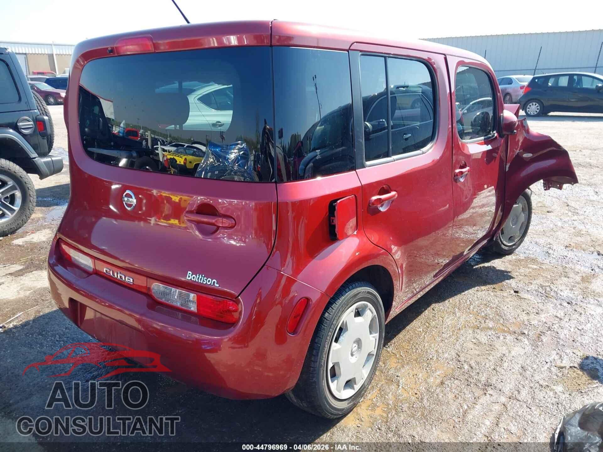 NISSAN CUBE 2012 - JN8AZ2KR5CT252187