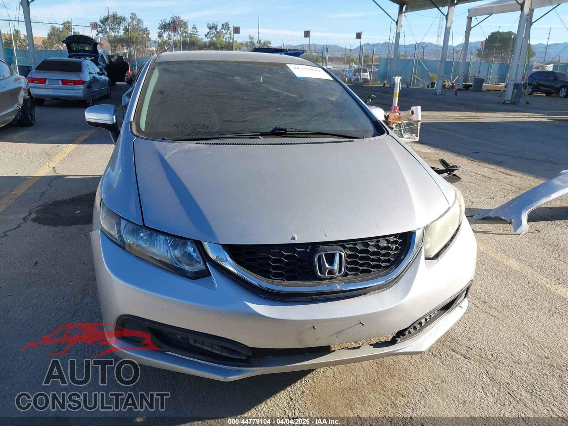 HONDA CIVIC 2014 - 19XFB2F52EE212495
