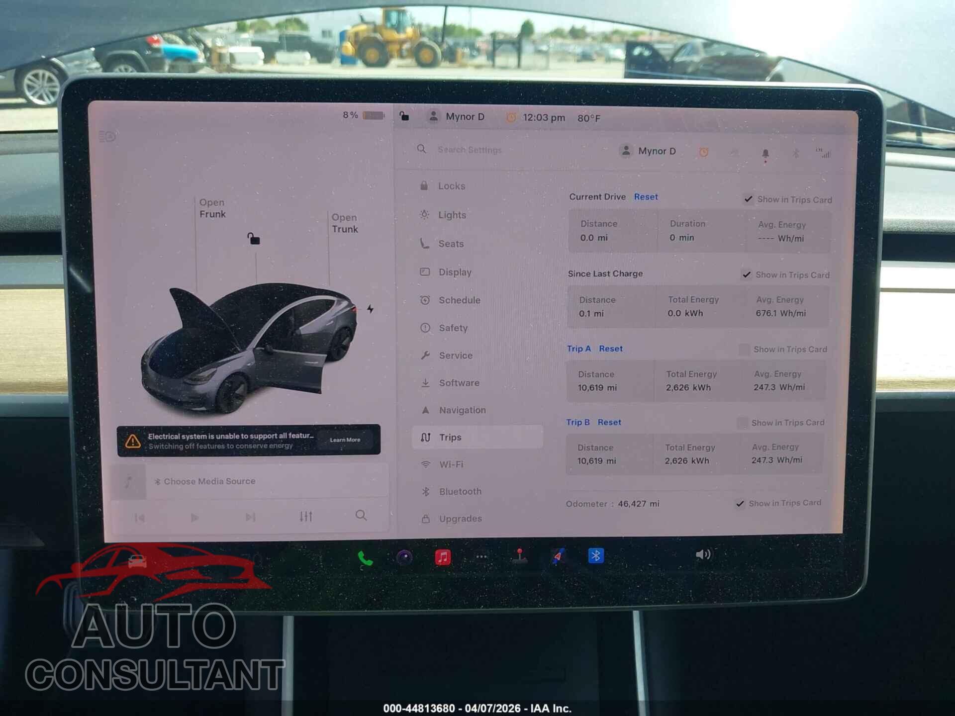 TESLA MODEL 3 2019 - 5YJ3E1EA2KF190216