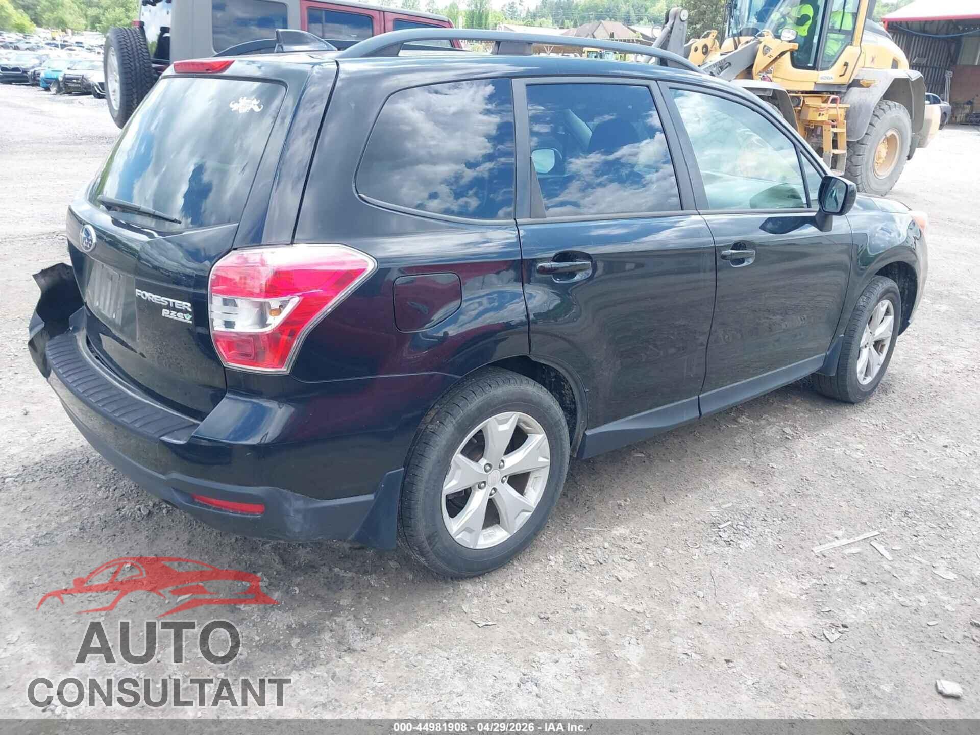 SUBARU FORESTER 2016 - JF2SJADCXGH447514