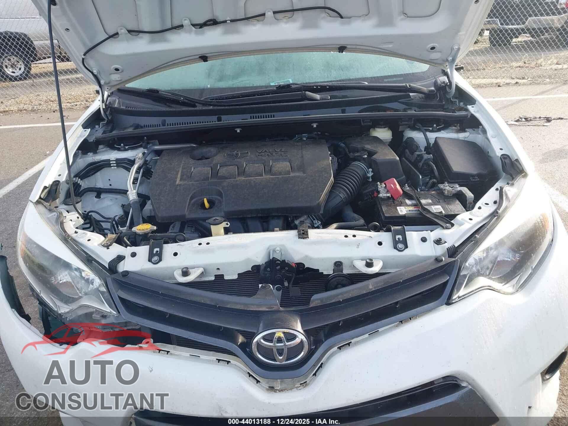 TOYOTA COROLLA 2016 - 5YFBPRHE9GP492956