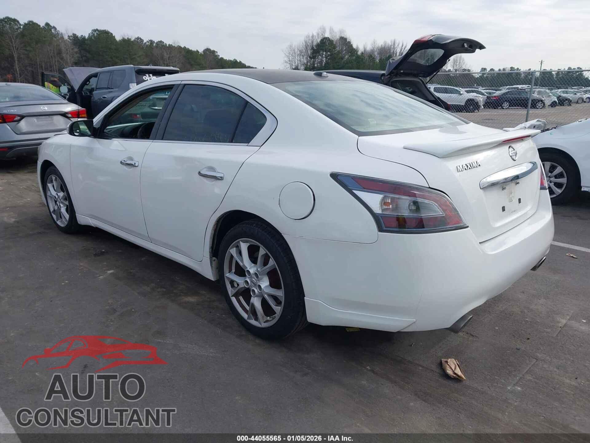 NISSAN MAXIMA 2012 - 1N4AA5AP4CC846294