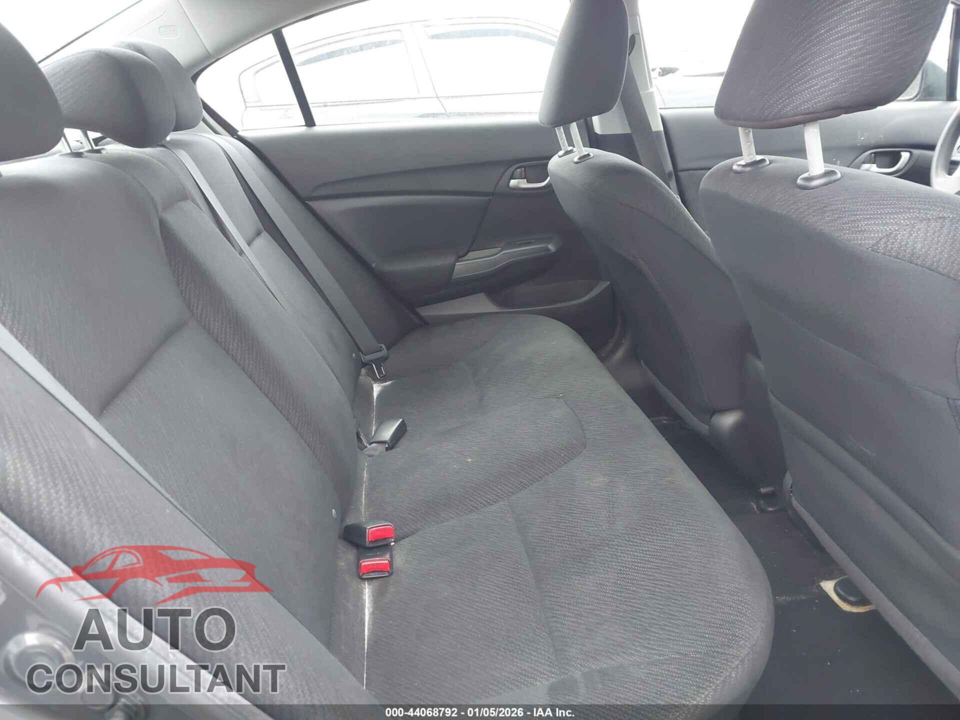 HONDA CIVIC 2013 - 2HGFB2F51DH589694