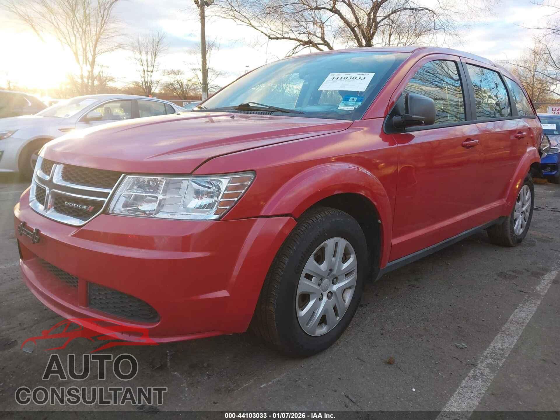 DODGE JOURNEY 2014 - 3C4PDCAB8ET276733