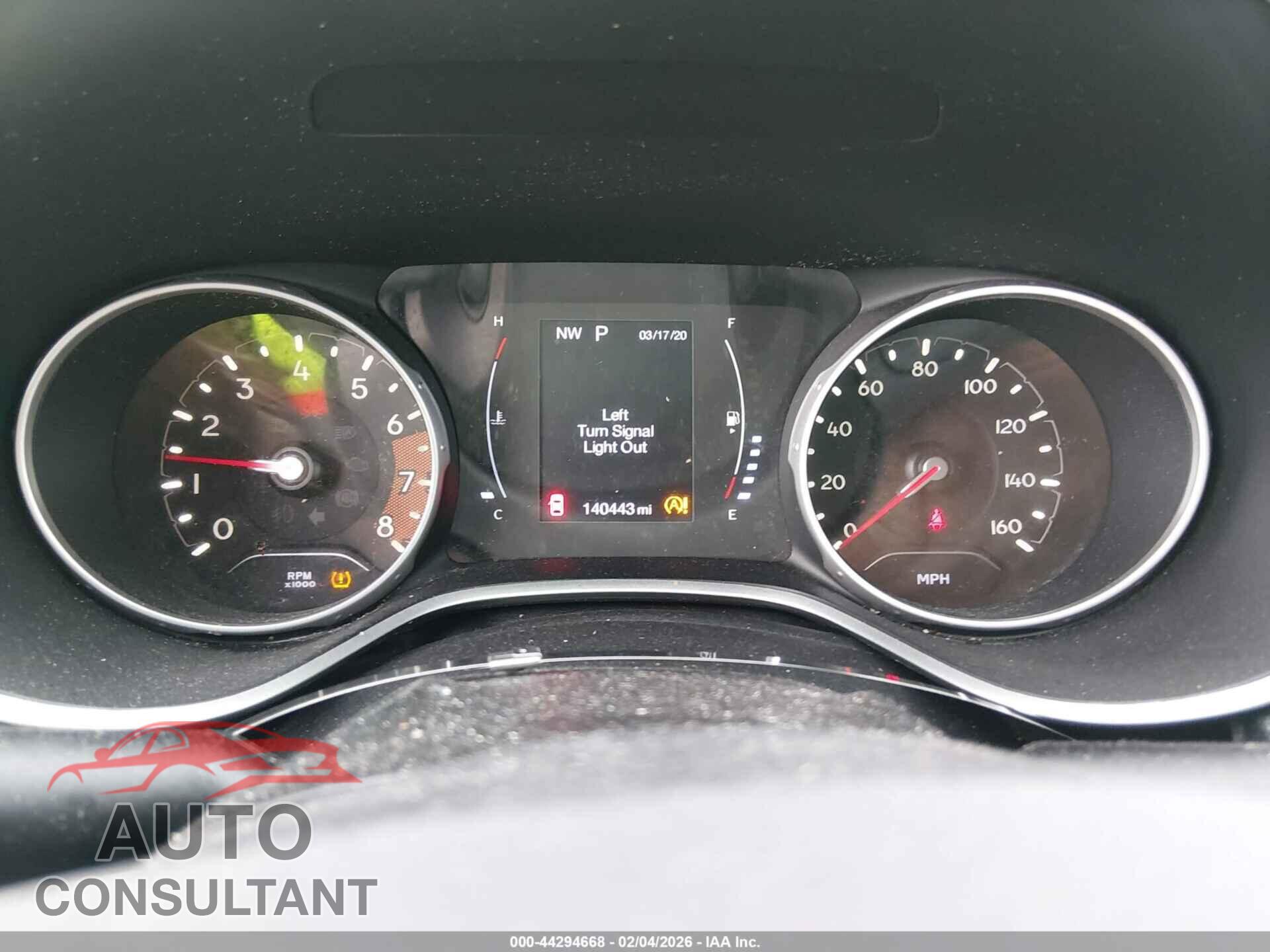 JEEP COMPASS 2020 - 3C4NJCAB4LT199114