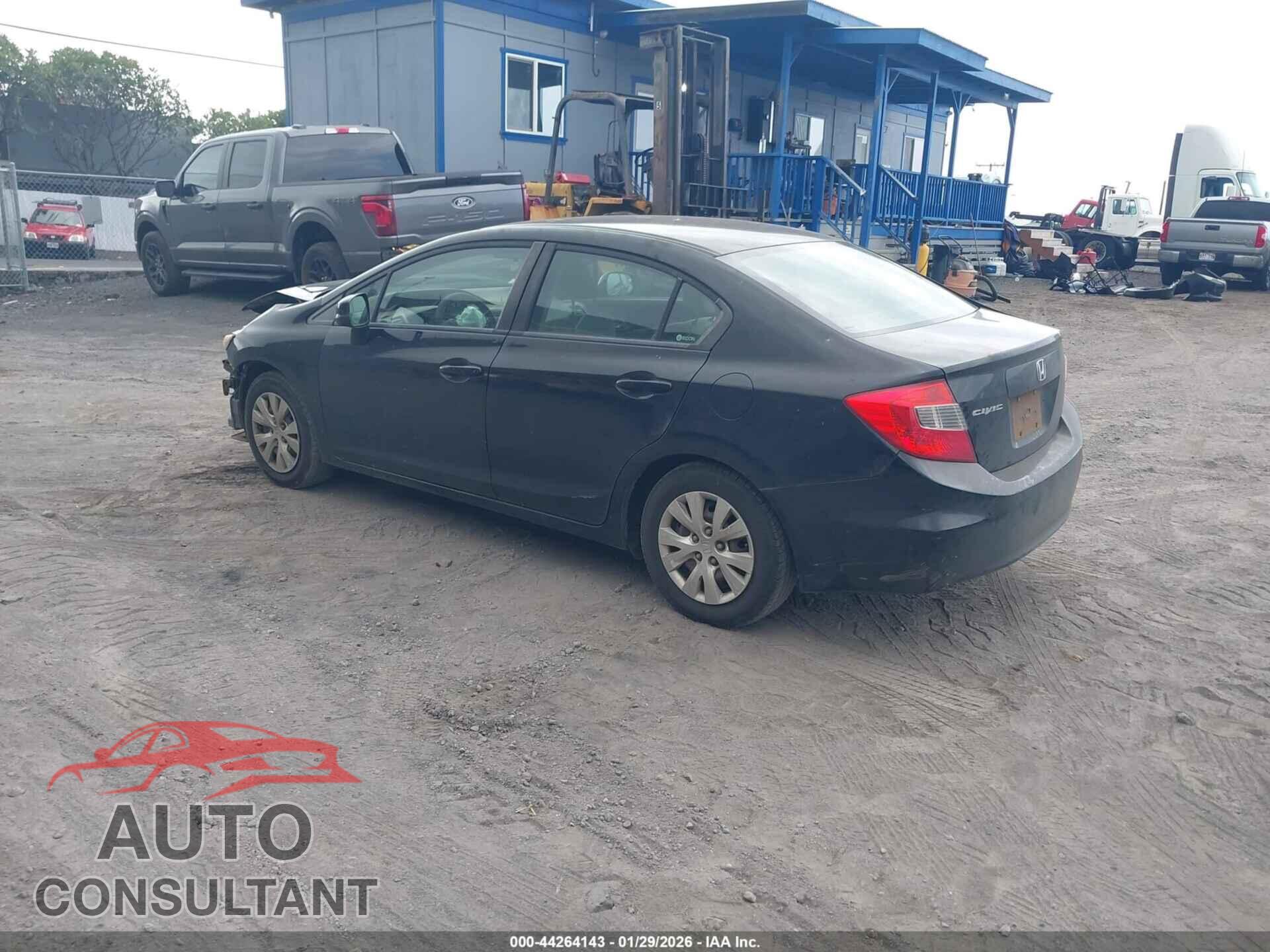 HONDA CIVIC 2012 - 19XFB2F55CE369838