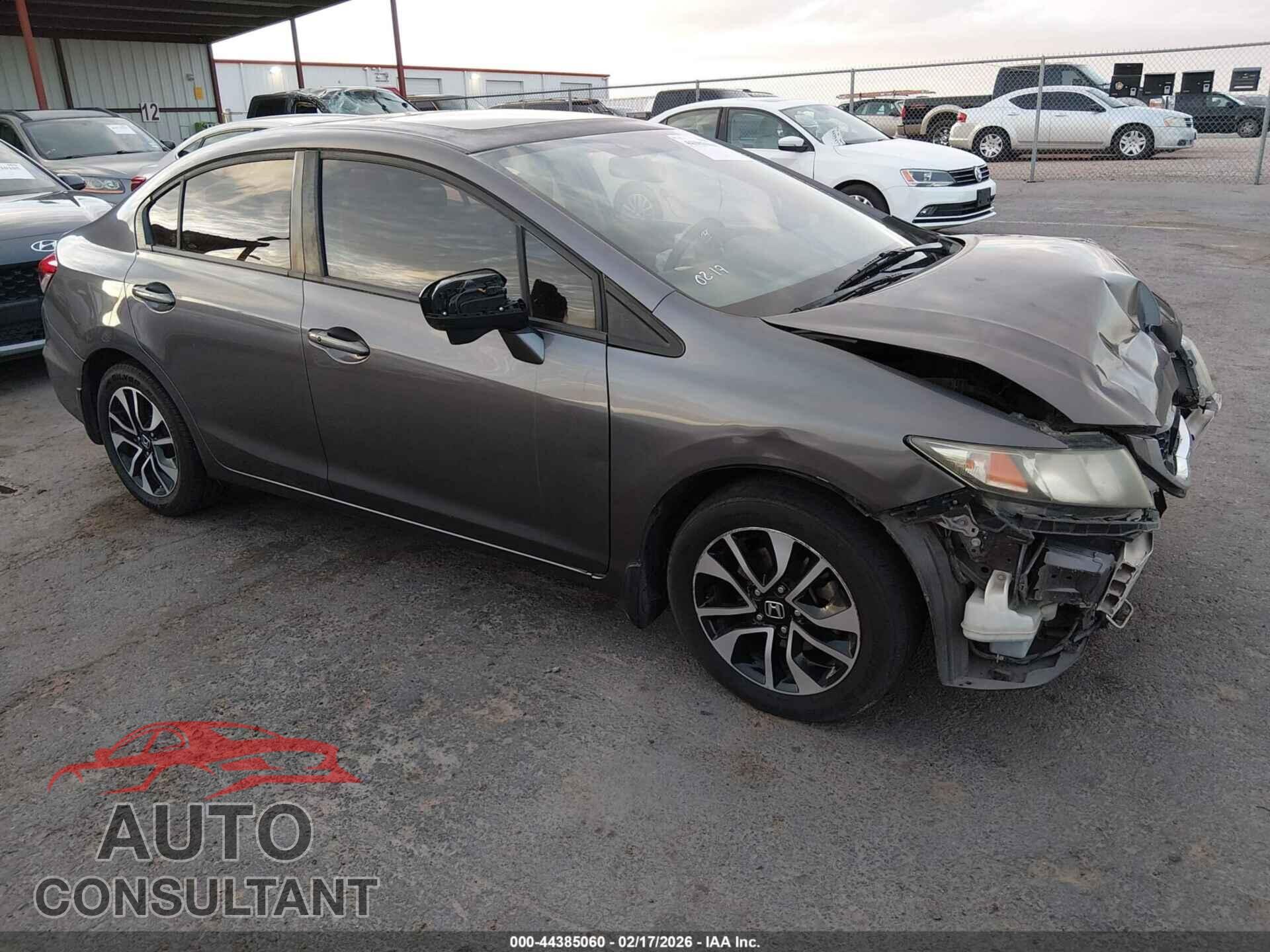 HONDA CIVIC 2015 - 19XFB2F80FE048417