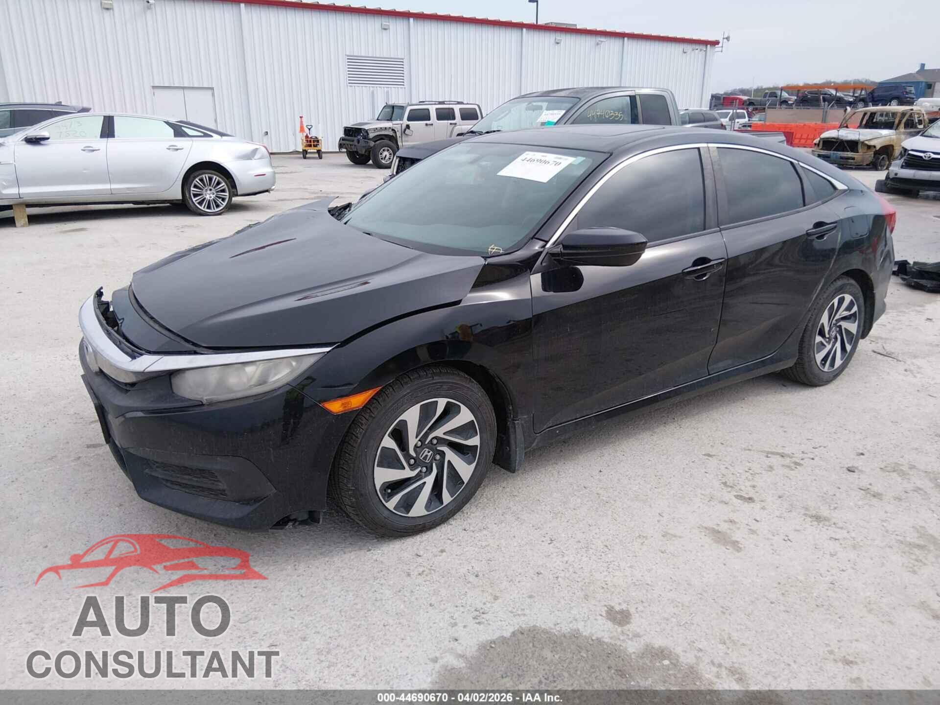 HONDA CIVIC 2016 - 2HGFC2F75GH509090