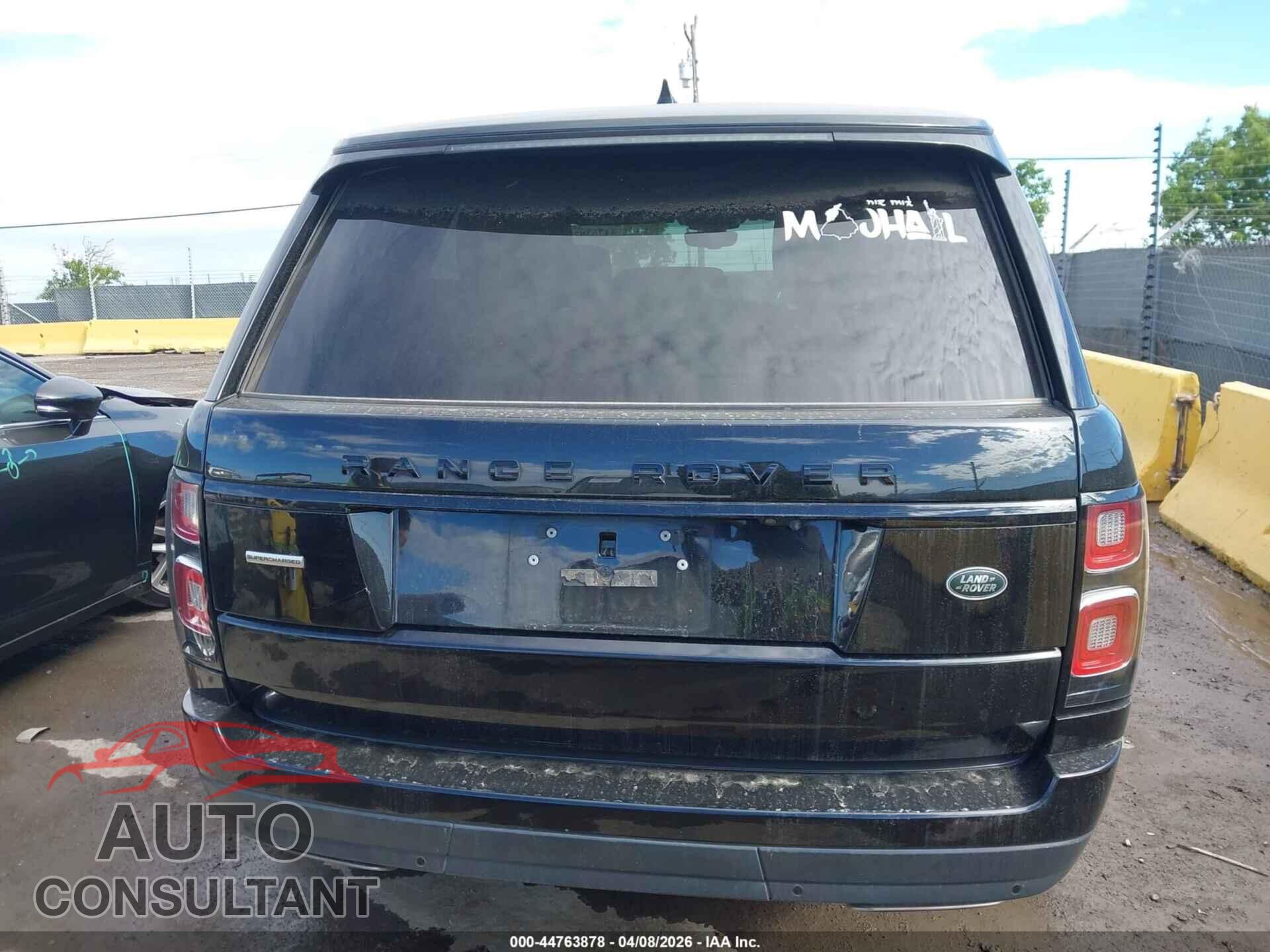 LAND ROVER RANGE ROVER 2019 - SALGS2RE3KA537096