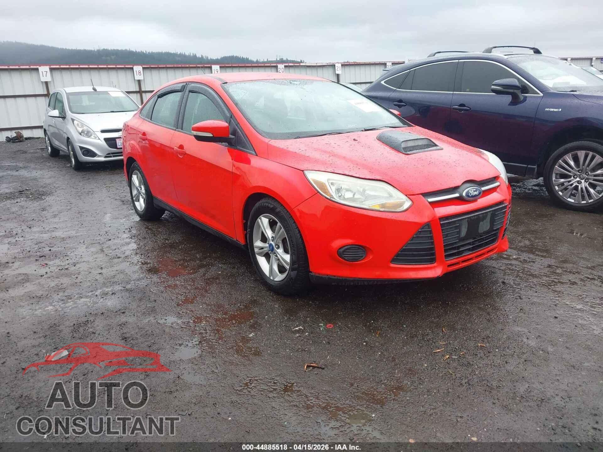 FORD FOCUS 2013 - 1FADP3F28DL252189