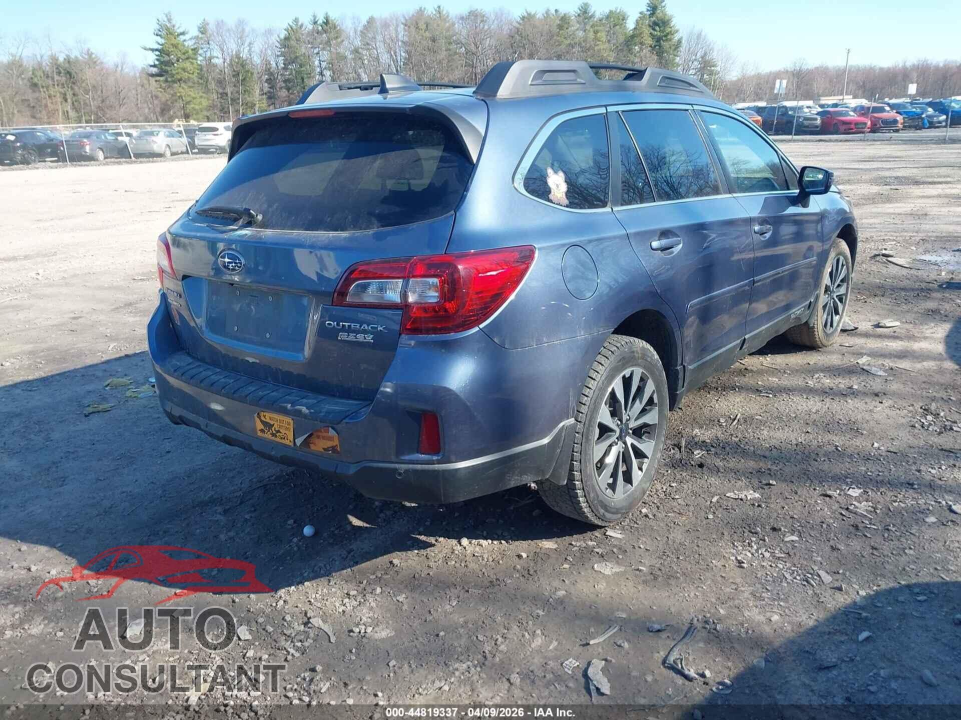 SUBARU OUTBACK 2017 - 4S4BSANC7H3430741