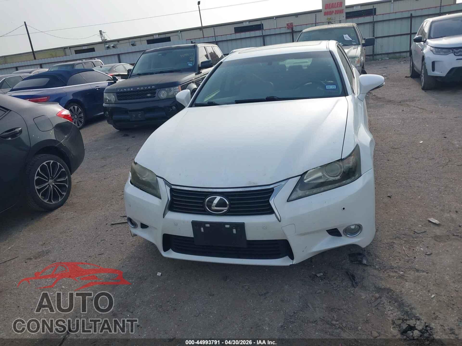 LEXUS GS 350 2013 - JTHBE1BLXD5016205