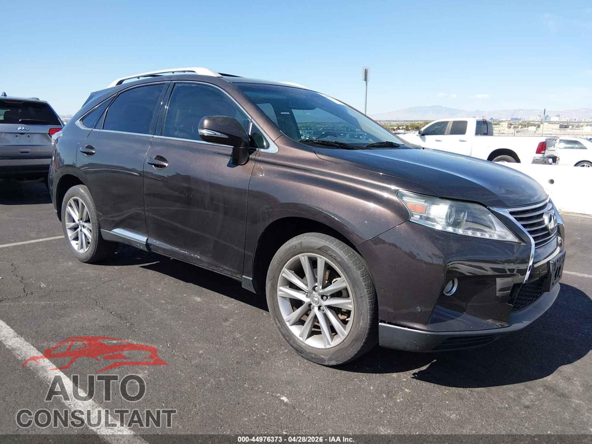 LEXUS RX 350 2013 - 2T2ZK1BA7DC126960