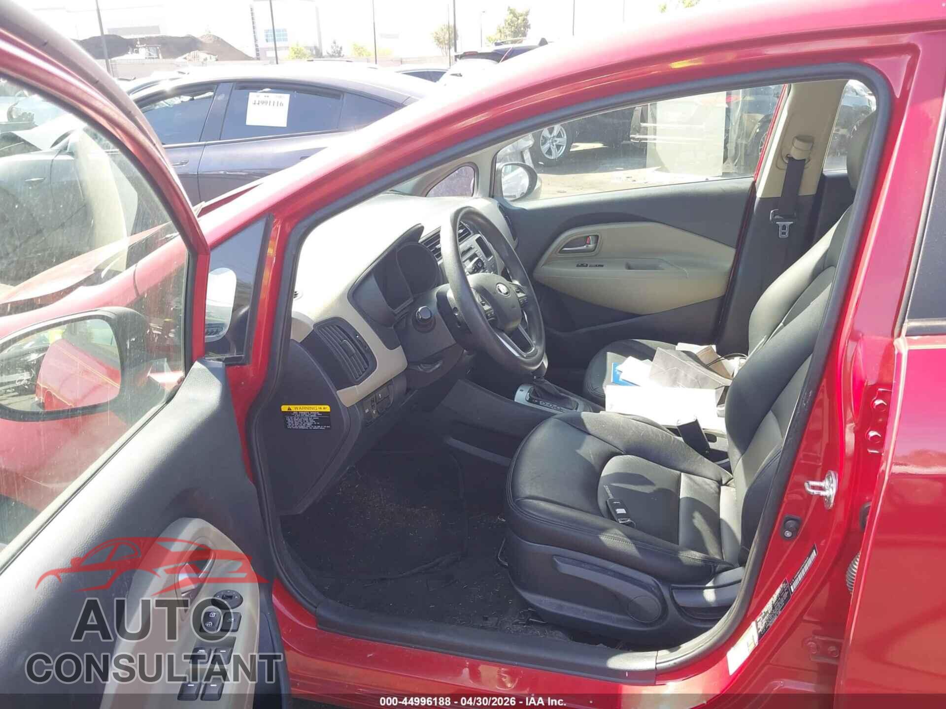 KIA RIO 2015 - KNADM5A32F6458458