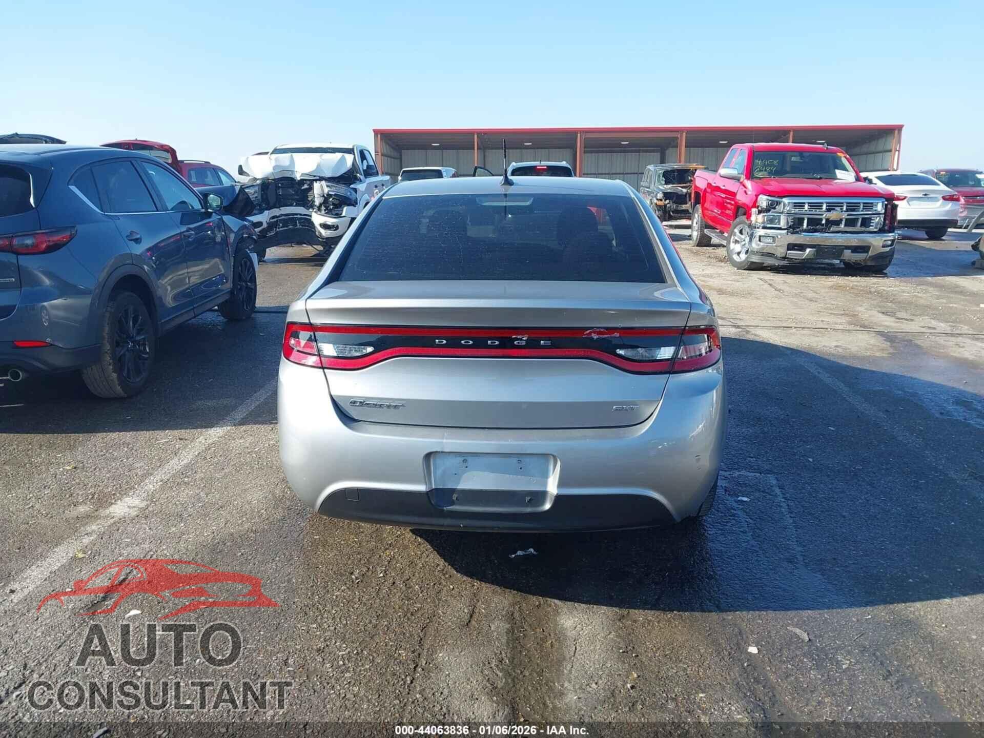 DODGE DART 2015 - 1C3CDFBB6FD237469