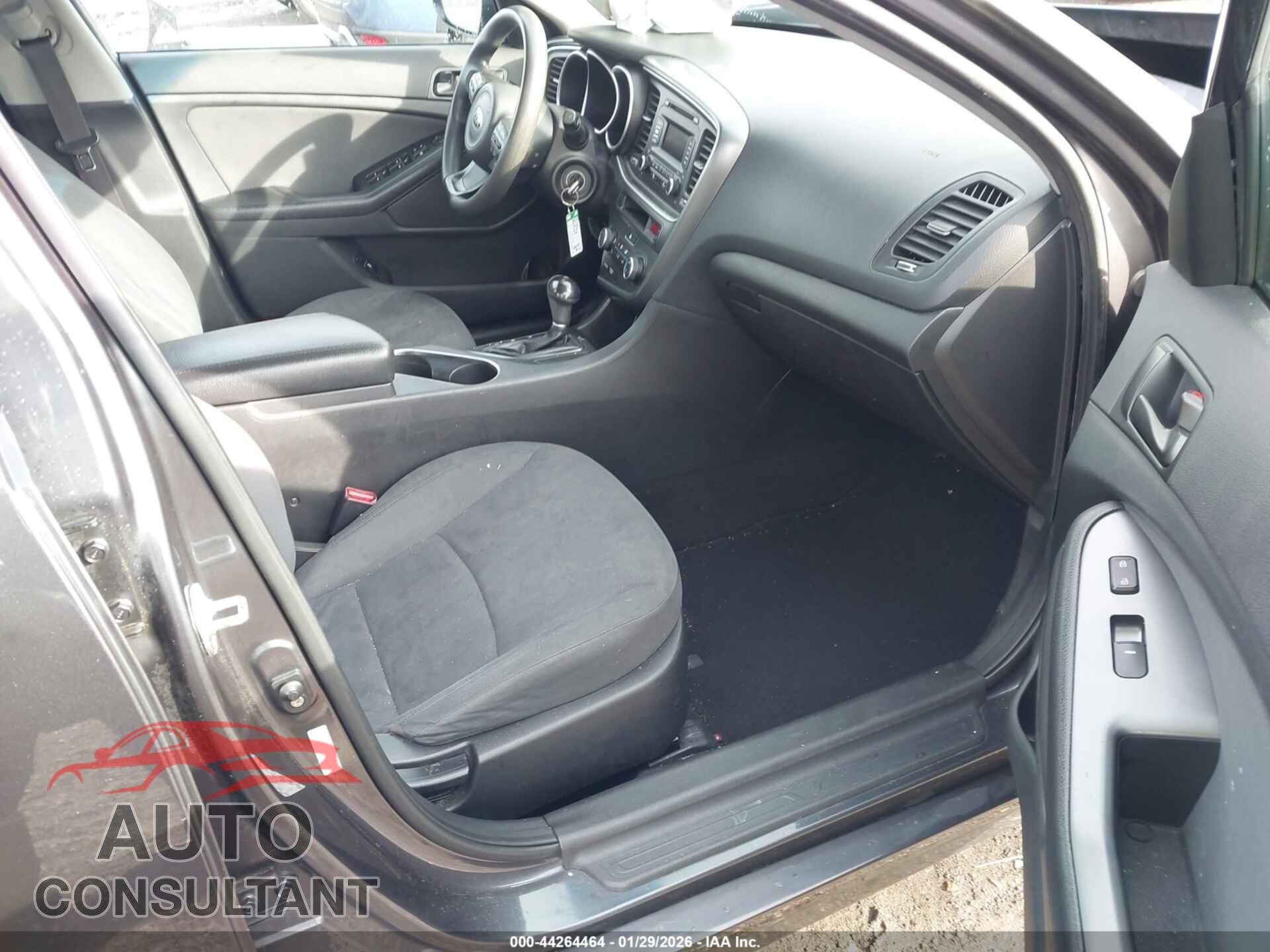 KIA OPTIMA 2015 - KNAGM4A74F5633714