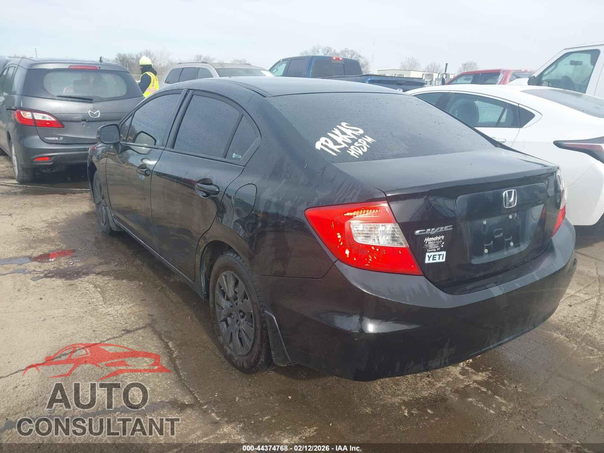 HONDA CIVIC 2012 - 2HGFB2F53CH323401