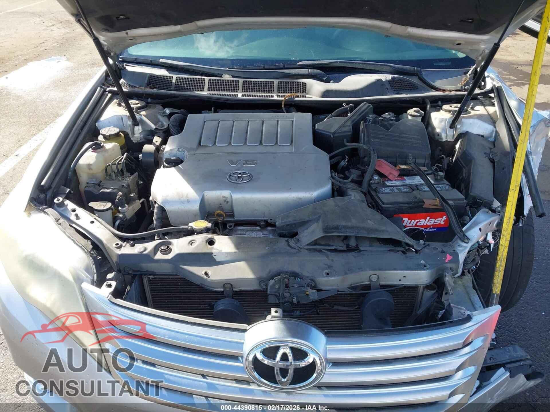 TOYOTA AVALON 2011 - 4T1BK3DB8BU416904