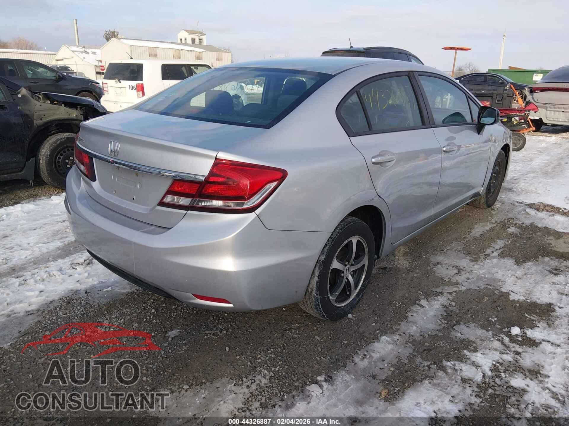 HONDA CIVIC 2015 - 19XFB2F74FE053532