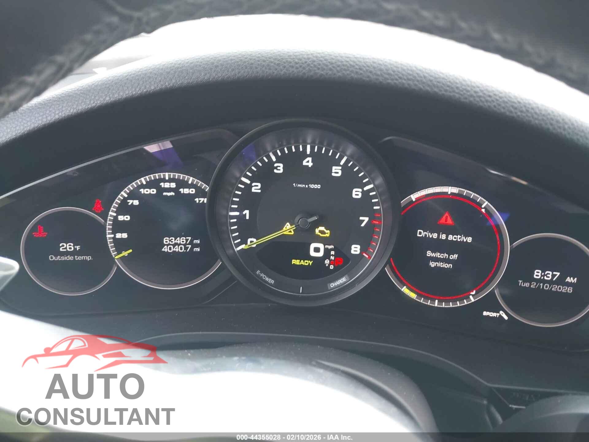PORSCHE CAYENNE E-HYBRID COUPE 2020 - WP1BE2AY1LDA55269