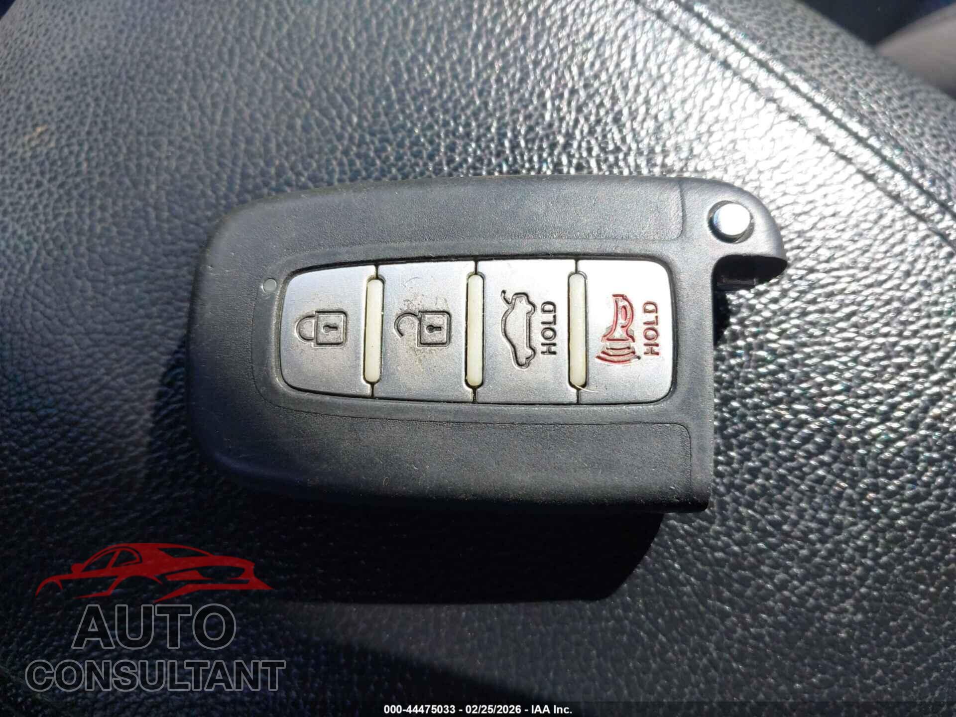 HYUNDAI SONATA 2013 - 5NPEC4AC9DH687307